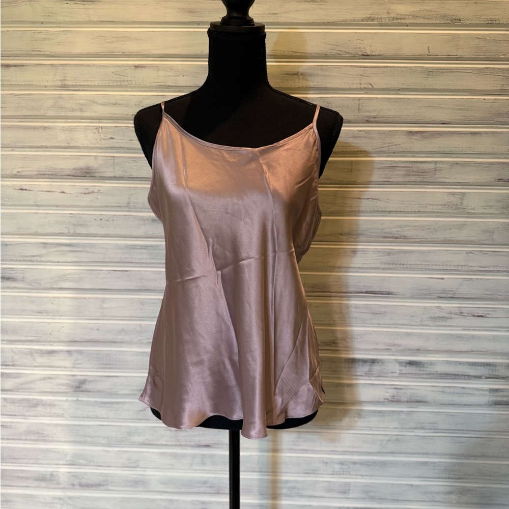 Elegant Lavender Silk Cami Top